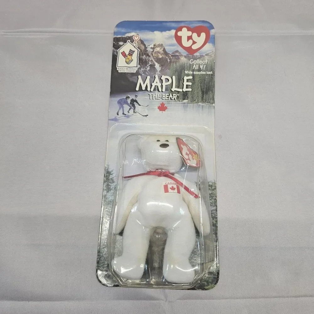 maple the bear beanie baby‎ 1999